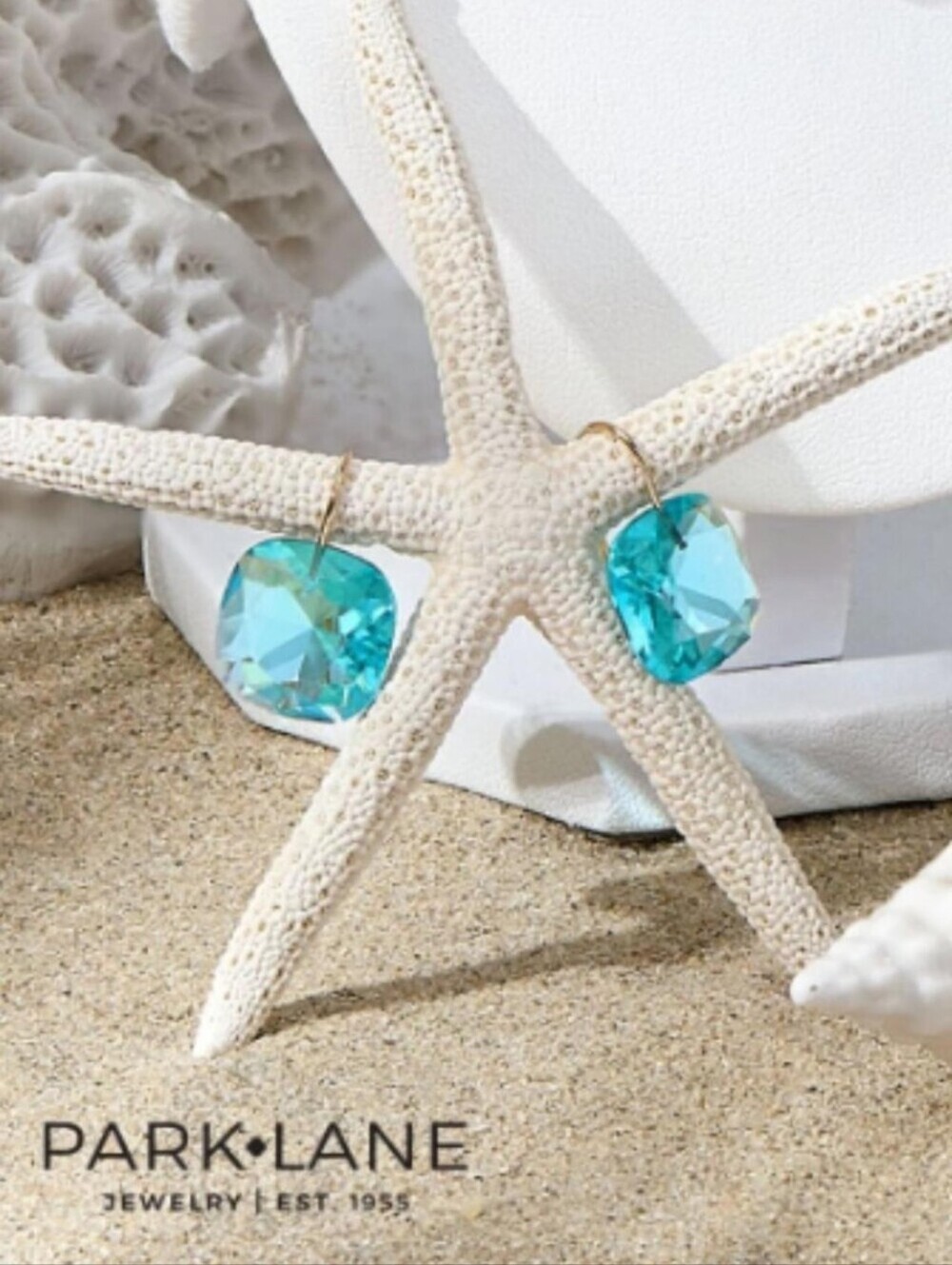 Aqua Earrings